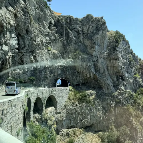 The Bus Ride Along The Amalfi Coast