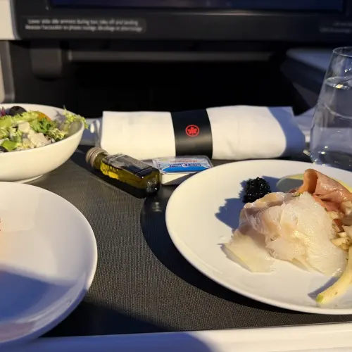 Why Smoked Fish As An Appetizer On Air Canada