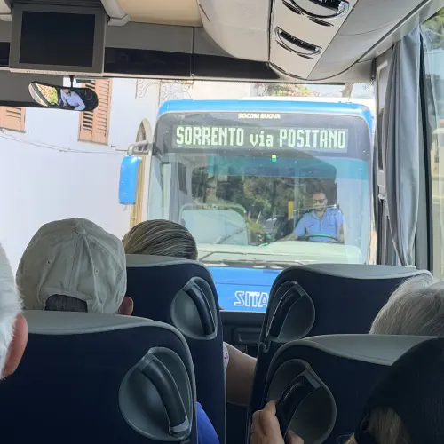 The Bus Ride Along The Amalfi Coast