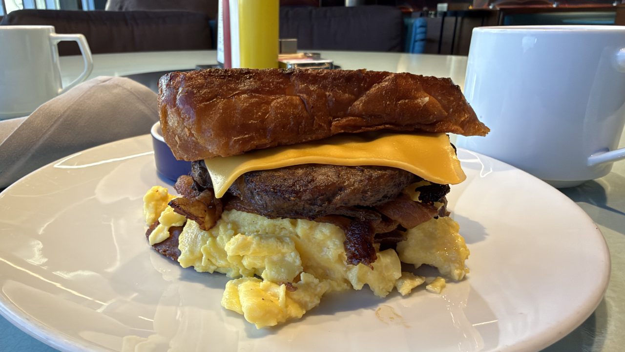 French Toast Hamburger