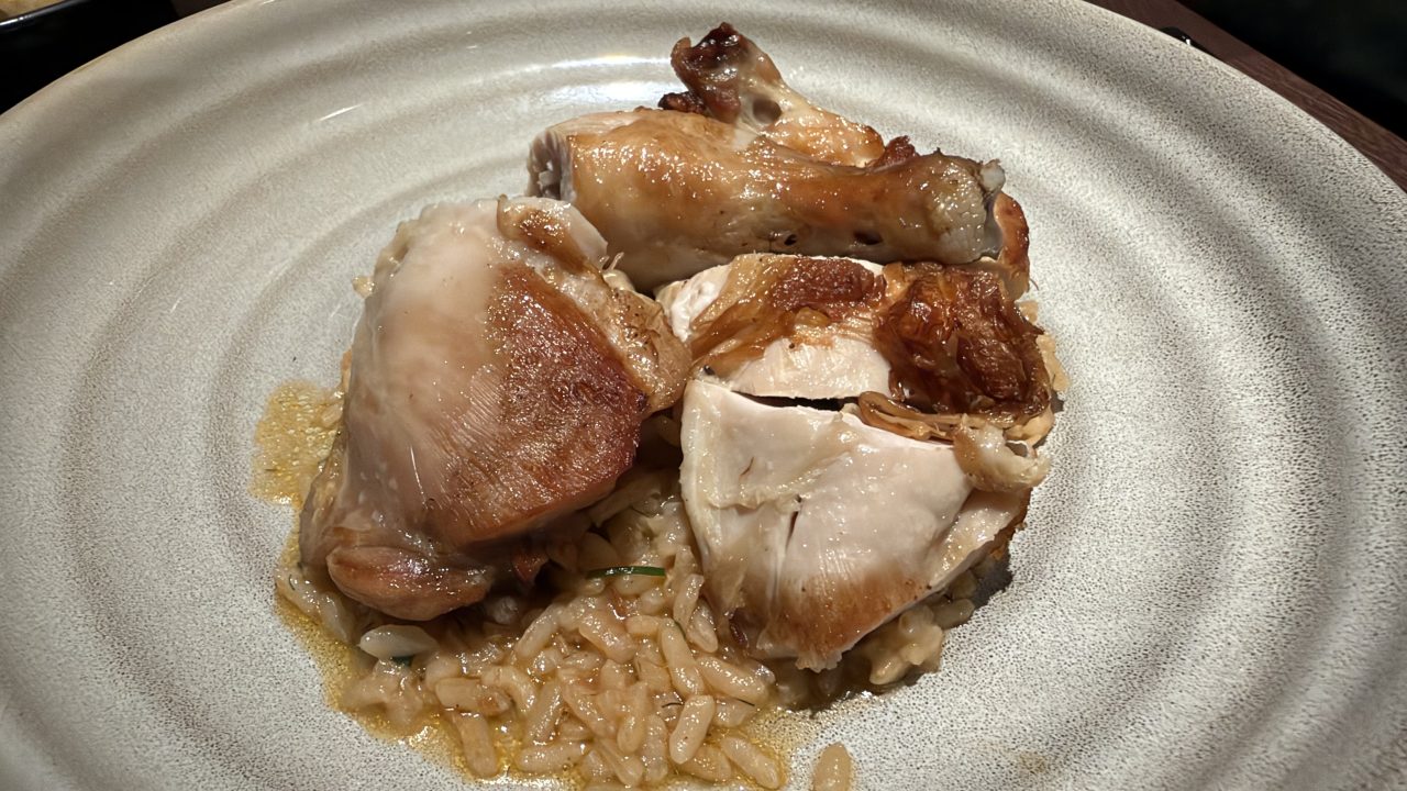Arroz con pitu de caleya