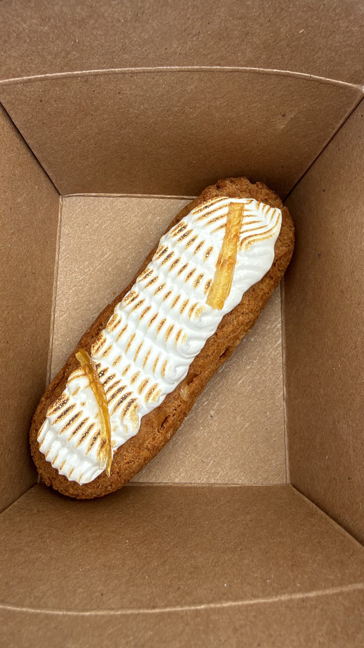 Lemon Pie Eclair
